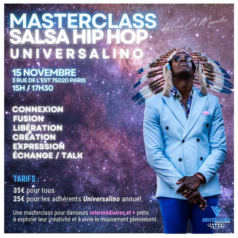 Universalino Salsa Hip HOp universalino, danse, masterclass, salsa hip hop, xtremambo,
